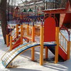 Деревянный игровой комплекс