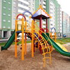Деревянный игровой комплекс