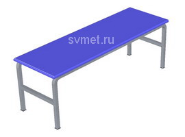 Банкетка сидение из пластика