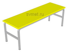 Банкетка на металлокаркасе