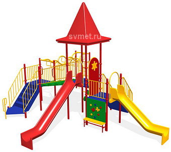 Детские игровые комплексы (из металла)