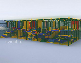Детский игровой лабиринт