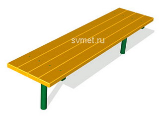 Скамейка уличная